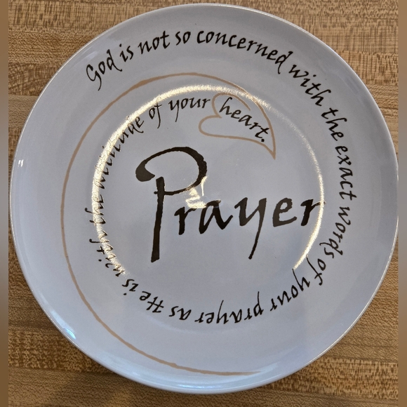 Circle of Faith prayer dish/plate/decor - Picture 3 of 4